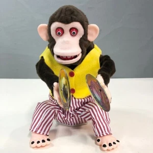 YAMANI Musical Jolly Chimp Monkey Doll Naughtiness Cymbal Toy Story No Box NEW - Picture 1 of 5