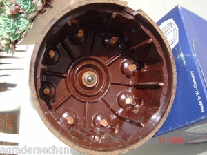 FORD V8 IGNITION ROTOR+CAP~brass+bakelite 4 DIZZY on 289ci 351ci ~"4 aceV8'ers" - Picture 1 of 4