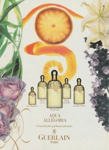 Publicité papier glacé - advertising paper - Aqua Allegoria de Guerlain - Picture 1 of 1