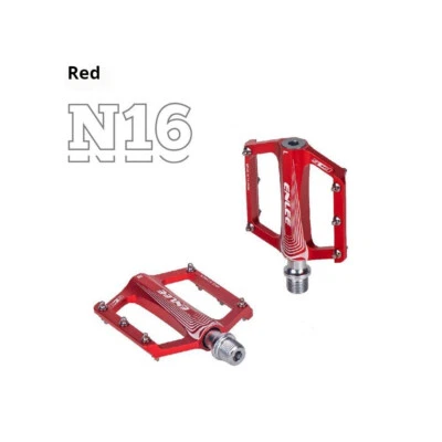 Pedales de bicicleta ENLEE aleación de aluminio bicicleta de carretera sellados pedales de cojinete DU 9/16 pulgadas Foto 1 de 4