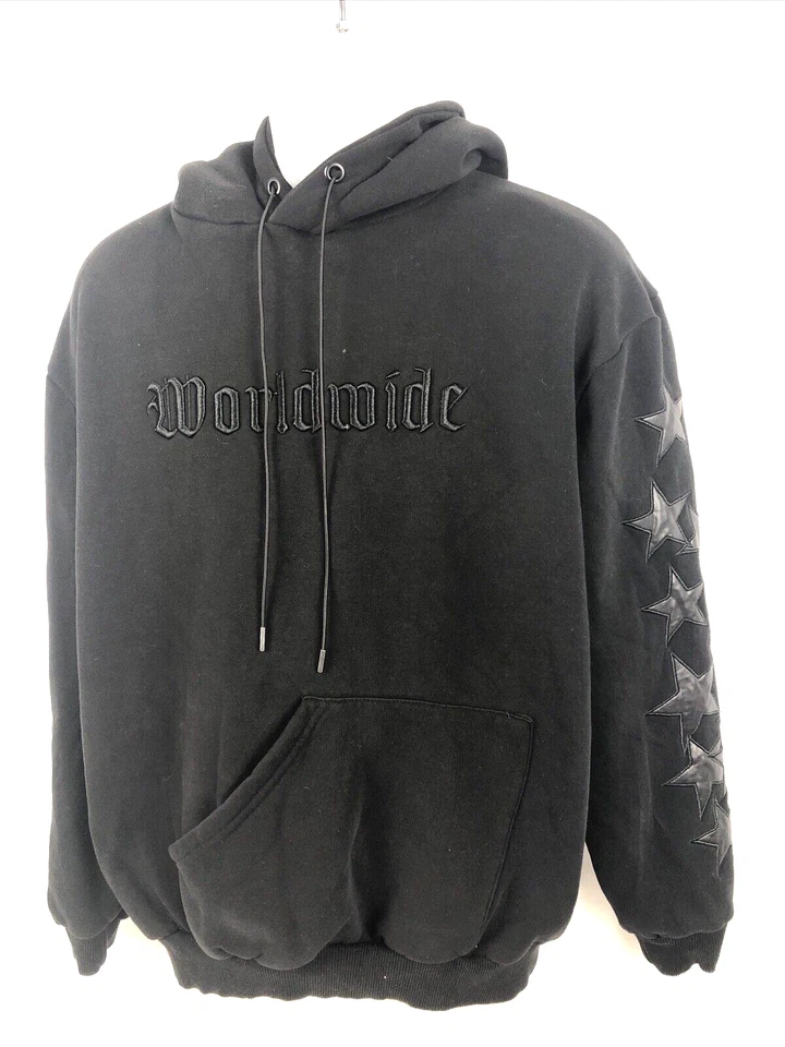 Sudadera con Capucha Boohoo Hombre Talla XS Negra Estrellas Mundiales Edición Limitada Foto 1 de 4