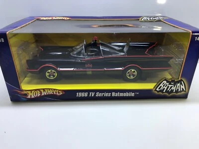 Hot Wheels Classic TV Series Batman batmobile 1/18 Diecast - Image 1 of 4