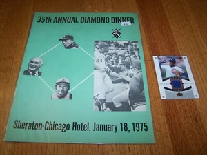 1975 35th Annual Diamond Dinner Chicago Cubs Fergie Jenkins Game Used Jersey - Picture 1 of 6