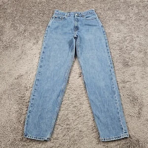 VINTAGE Levis 560 Jeans Damen 8 Mis M Tapered Leg Loose Fit Light Wash 27x31 - Bild 1 von 14