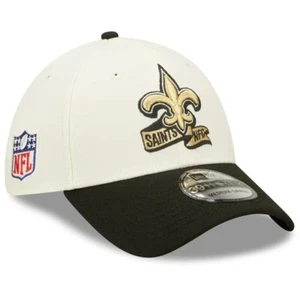 New Era 39THIRTY 2022 NFL New Orleans Saints Sideline L/XL Flex-Fit Mütze Neu mit Etikett - Bild 1 von 2