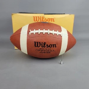 Fútbol americano juvenil oficial Wilson F1514 de colección nailonita con caja/aguja - Imagen 1 de 6