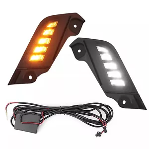 LED Daytime Running Light Headlight Side Lamp For 2012-2015 Toyota Tacoma. - Bild 1 von 22