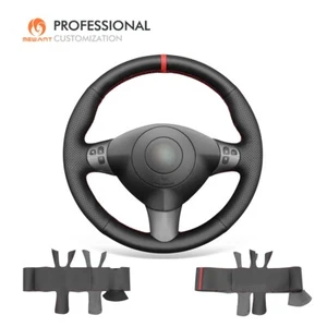 Cubierta de volante de cuero genuino MEWANT para Alfa Romeo 147 2000-2010/GT - Imagen 1 de 9