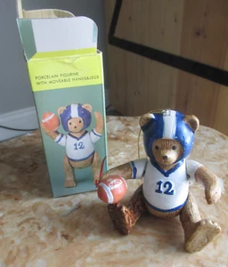 VINTAGE PORZELLAN FUSSBALLSPIELER #12 WEIHNACHTSSCHMUCK IN OVP - Bild 1 von 5