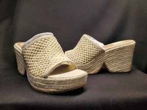 Dolce Vita sandalo donna beige plateau Saydie avorio nuovo con scatola - Foto 1 di 20
