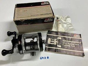Abu Garcia Ambassadeur 6001 C Left Hand Multiplier Bait Casting Fishing Reel - Picture 1 of 24