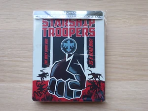 Starship Troopers 4K 20th Anniversary Best Buy UHD Blu-ray Steelbook | LIKE NEW - Picture 1 of 6