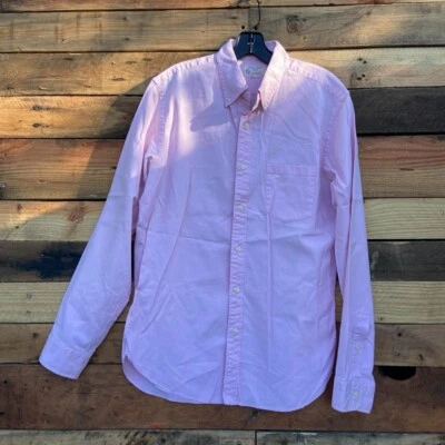 J. Crew Vintage Oxford Long Sleeve Pink Shirt - Medium - Image 1 of 4
