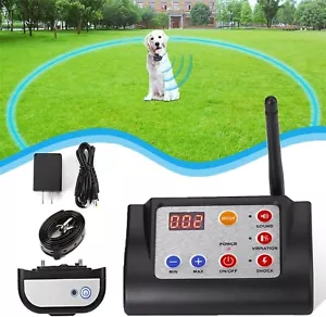 Wireless Dog Fence Electric Training Collar 2-in-1, Safe original $100 - Picture 1 of 9