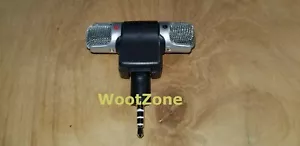 3.5 MM IPHONE ANDROID TRRS EXTERNAL CONDENSER MINI ANDROID STEREO MICROPHONE- - Picture 1 of 4