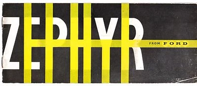 Ford Zephyr Saloon Mk2 1961 UK Market Small Format Sales Brochure - Image 1 of 2