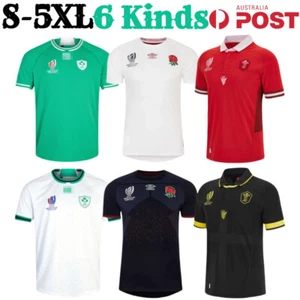 Mens Ireland Rugby Jersey World Cup Home Away Polo T-Shirt Short Sleeve Tee Tops - Picture 1 of 20