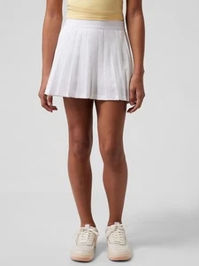 NEW Athleta Girl Pleat Perfect Skort White , XXL /16 $45 - Picture 1 of 10