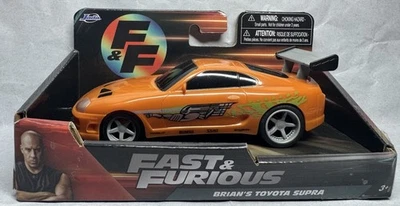 JADA TOYS 2025 Fast & Furious Brian's naranja Toyota Supra juguete trasero - Nuevo Foto 1 de 4