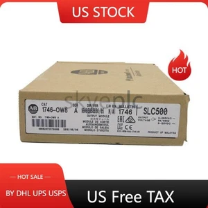 NEW Allen-Bradley 1746-OW8 /A SLC 500 8-Point Relay Output Module SEALED - Picture 1 of 4