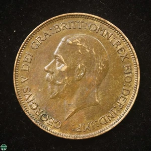 United Kingdom 1932 George V One Penny AU Details - Low Mintage Date (No 1933) - Picture 1 of 2