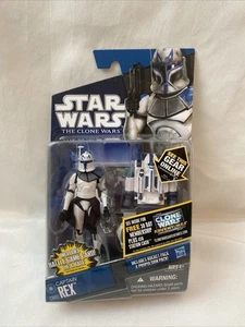 Figura de acción Star Wars the Clone Wars Captain Rex 3,75" 2011 Hasbro nueva CW62 - Imagen 1 de 6