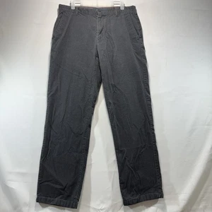 Pantalones Izod Para Hombre 33x32 Se Ajusta 33x32 Pana Pierna Recta Gris Oscuro Informal Medio - Imagen 1 de 15