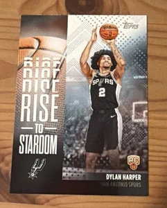 2025-26 Topps Rise to Stardom RTS2 Dylan Harper RC Spurs - Bild 1 von 1