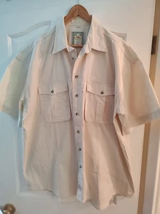 VINTAGE Camel shop Travel Line Camel Cigarette Company Button Down T-Shirt XL - Picture 1 of 5