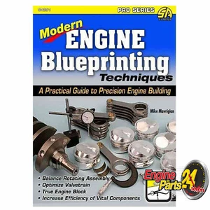 MODERN ENGINE BLUEPRINTING TECHNIQUES RACE CAR DRAG CAR SA251 - Picture 1 of 1
