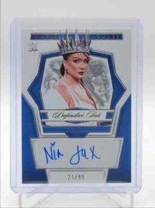 NIA JAX 2024 NATIONAL TREASURES WWE DEFINITIVE INK AUTO 21/99 - Picture 1 of 2