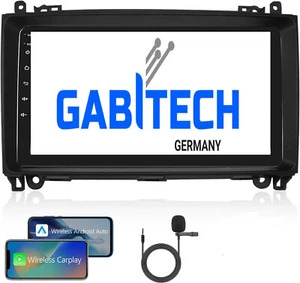 9" android 13 Autoradio GPS Navi Wifi für Mercedes A B Sprinter Vito Viano 4GB - Bild 1 von 12