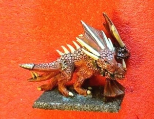 KARANAK - METAL OOP CHAOS DAEMONS KHORNE AOS 40k FANTASY AGE OF SIGMAR VERY RARE - Foto 1 di 1
