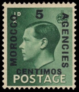 BRITISH MOROCCO AGENCIES 78 - King Edward VIII "1936 Provisional" (pb23291) - Picture 1 of 1