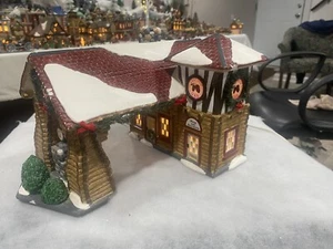 DEPT 56 Snow Village Last Stop Tankstellengebäude nur - Bild 1 von 8