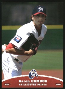 2007 Chillicothe Paints Grandstand #13 Aaron Gamboa