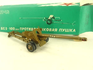 USSR CCCP Gun BS 3 - Metal Model Scale 1:43 - #1991 #E Used - Picture 1 of 6