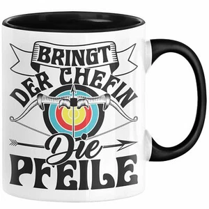 Bogenschützin Tasse Geschenk Frauen Bogenschießen Geschenkidee Pfeil und Bogen - Bild 1 von 49