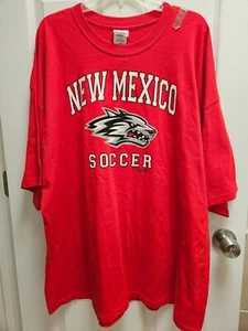 UNM Lobos Mens Soccer T-Shirt 3XL NWT - Picture 1 of 6