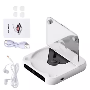 5V2A Bluetooth 5.3 Multi-function CD Player W/Wired Earphone CD/USB/3.5mm AUX - Picture 1 of 17