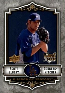 2009 UD A Piece of History #114 Scott Elbert RC Los Angeles Dodgers - Picture 1 of 1