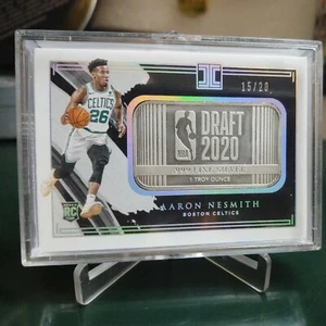 2020 Panini Impeccable Aaron Nesmith Boston Celtics NBA Rookie 1oz Silver #15/20 - Picture 1 of 5