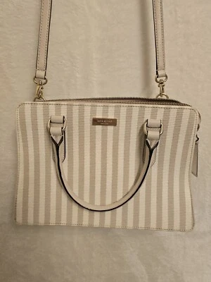 Bolsos y bolsos de mano para mujer Kate Spade New York exteriores de algodón beige Foto 1 de 4