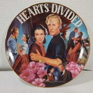 Placa de coleccionista musical Hearts Divided Lo que el viento se llevó #9 juega mangas verdes - Imagen 1 de 7