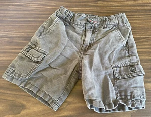 Janie & Jack Gray Shorts Linen Cargo Gray Toddler Boy 2 2T Classic Bike Bicycle - Picture 1 of 6