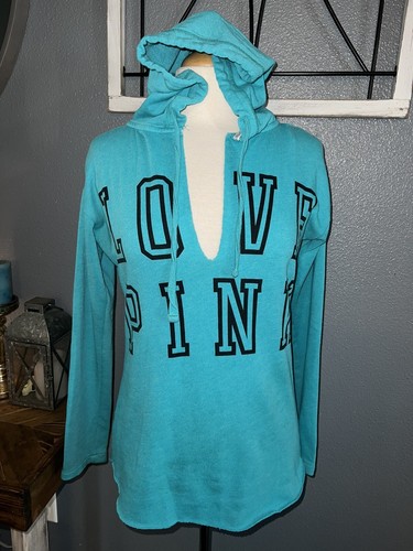 UNDERCOVER Felpa con cappuccio pullover rosa di Victoria's Secret taglia XS