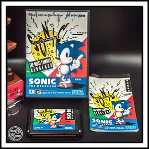 MEGA DRIVE GENESIS SONIC THE HEDGEHOG Gioco retrò giapponese - Foto 1 di 3