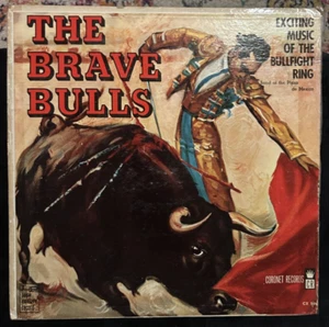 Band of the Plaza de Mexico "The Brave Bulls" Vinyl Record LP - Picture 1 of 4