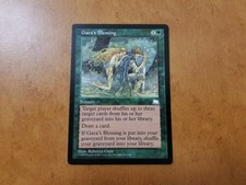 Gaea's Blessing Weatherlight Magic the Gathering NM
