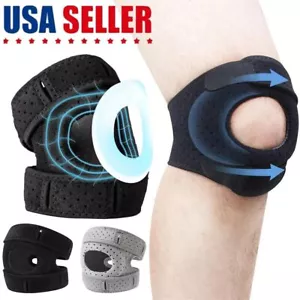 Kniebandage Unterstützung Neopren Patella stabilisierende Kompressionsriemen verstellbar USA - Bild 1 von 14